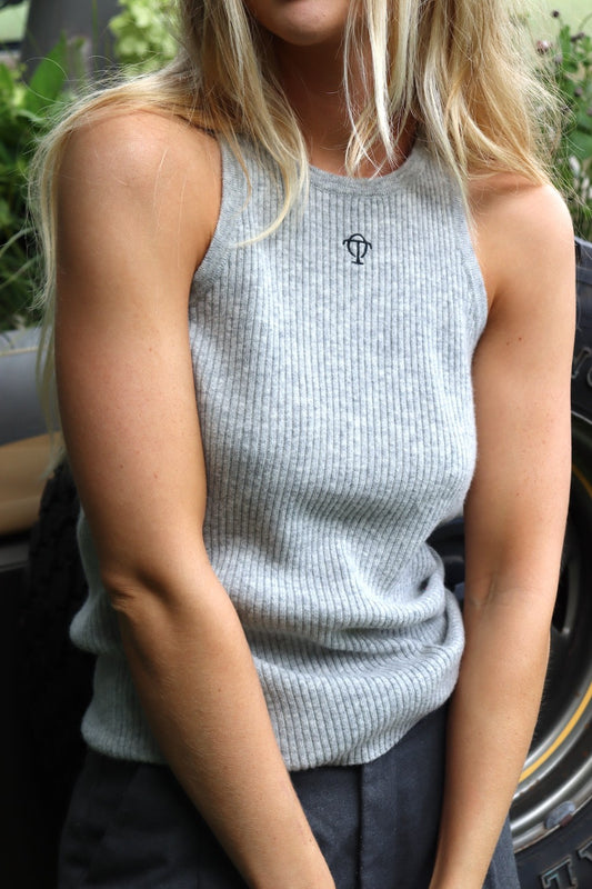 Callie Top - Light Grey