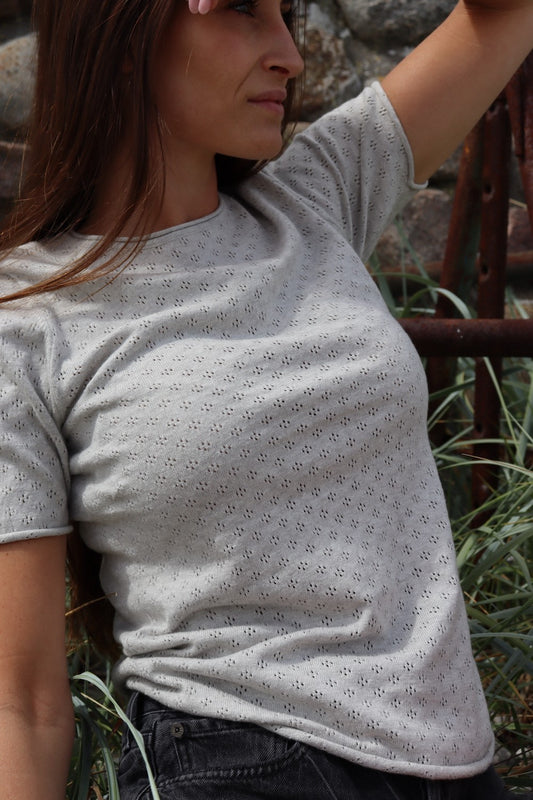 Pamela T-Shirt - Light Grey