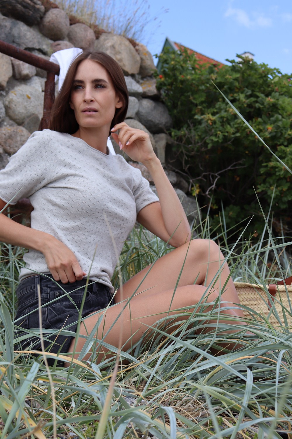 Pamela T-Shirt - Light Grey