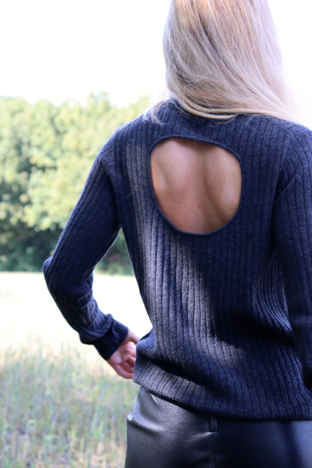 Dulcia Sweater - Charcoal