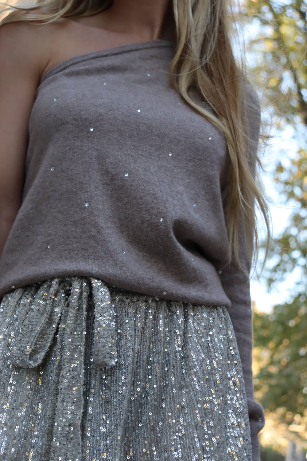 Alma Blouse - Light Smoke