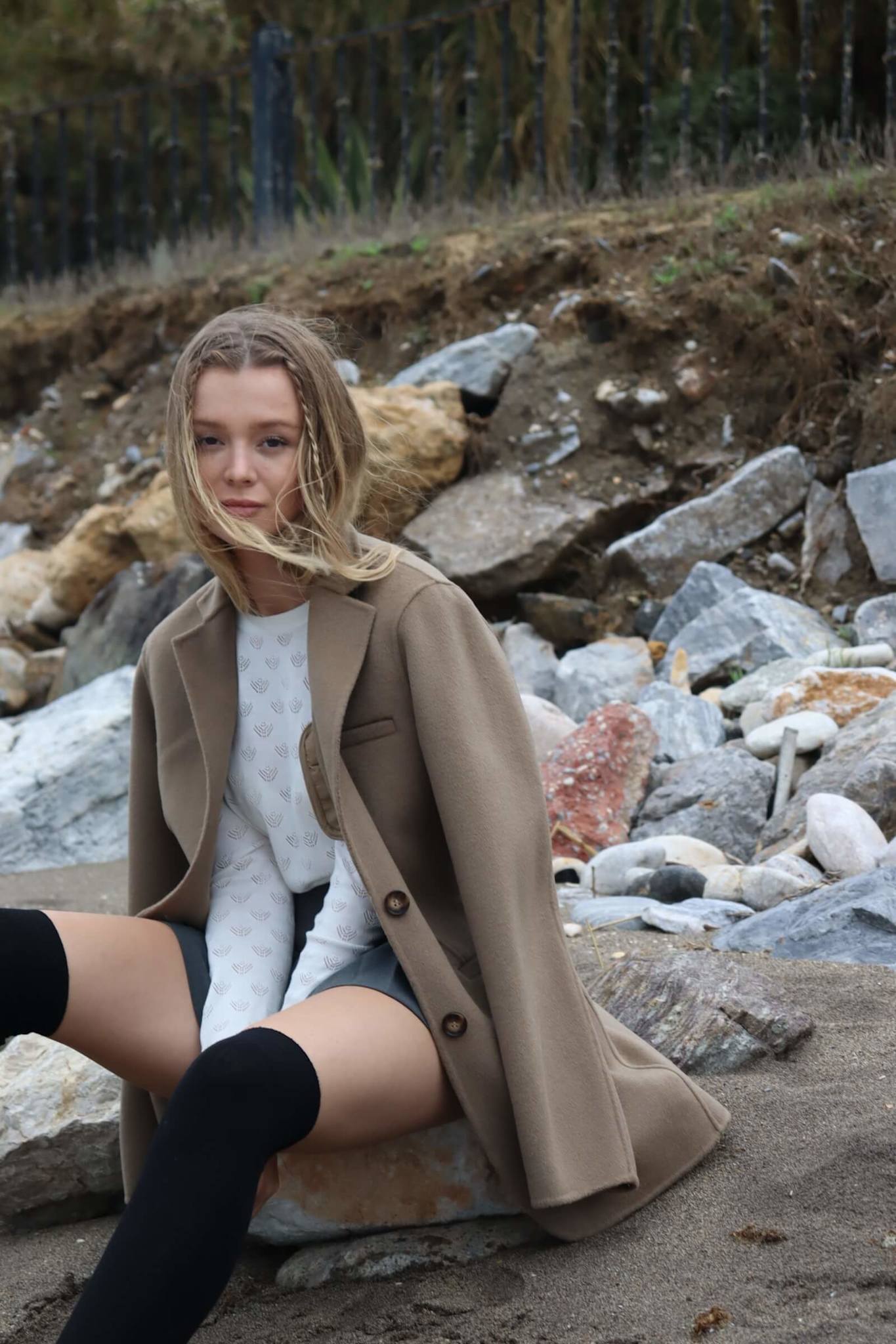 Bolette Blazer - Taupe