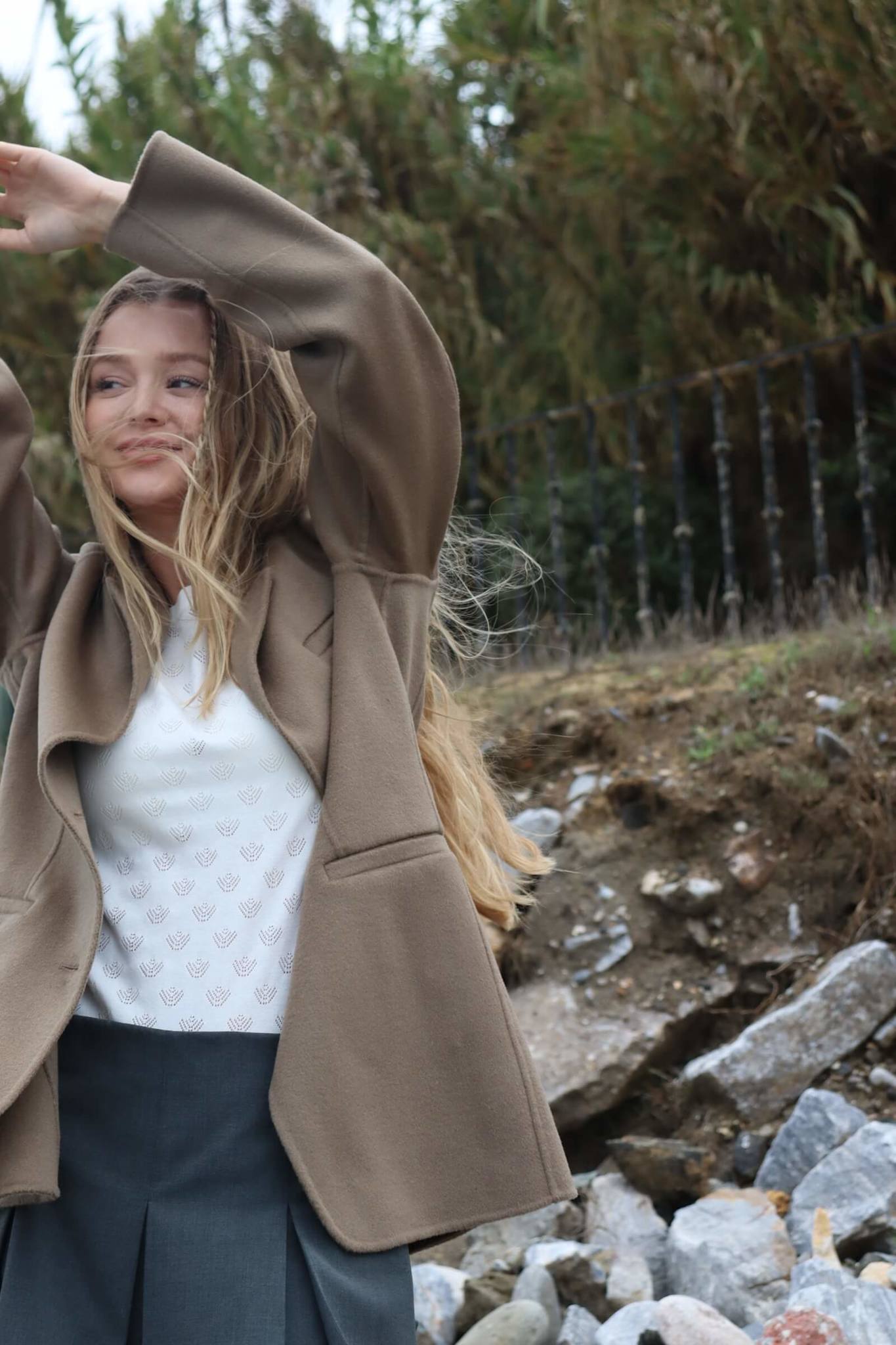 Bolette Blazer - Taupe