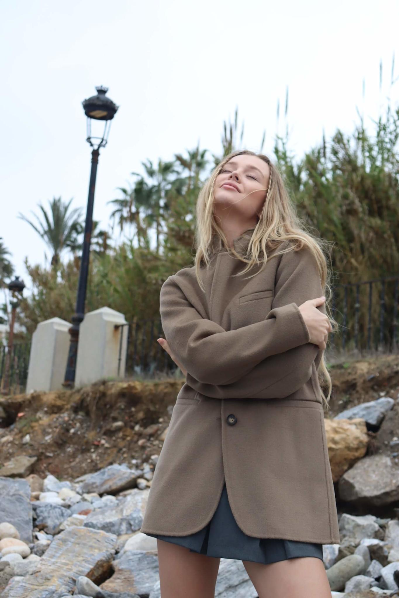 Bolette Blazer - Taupe