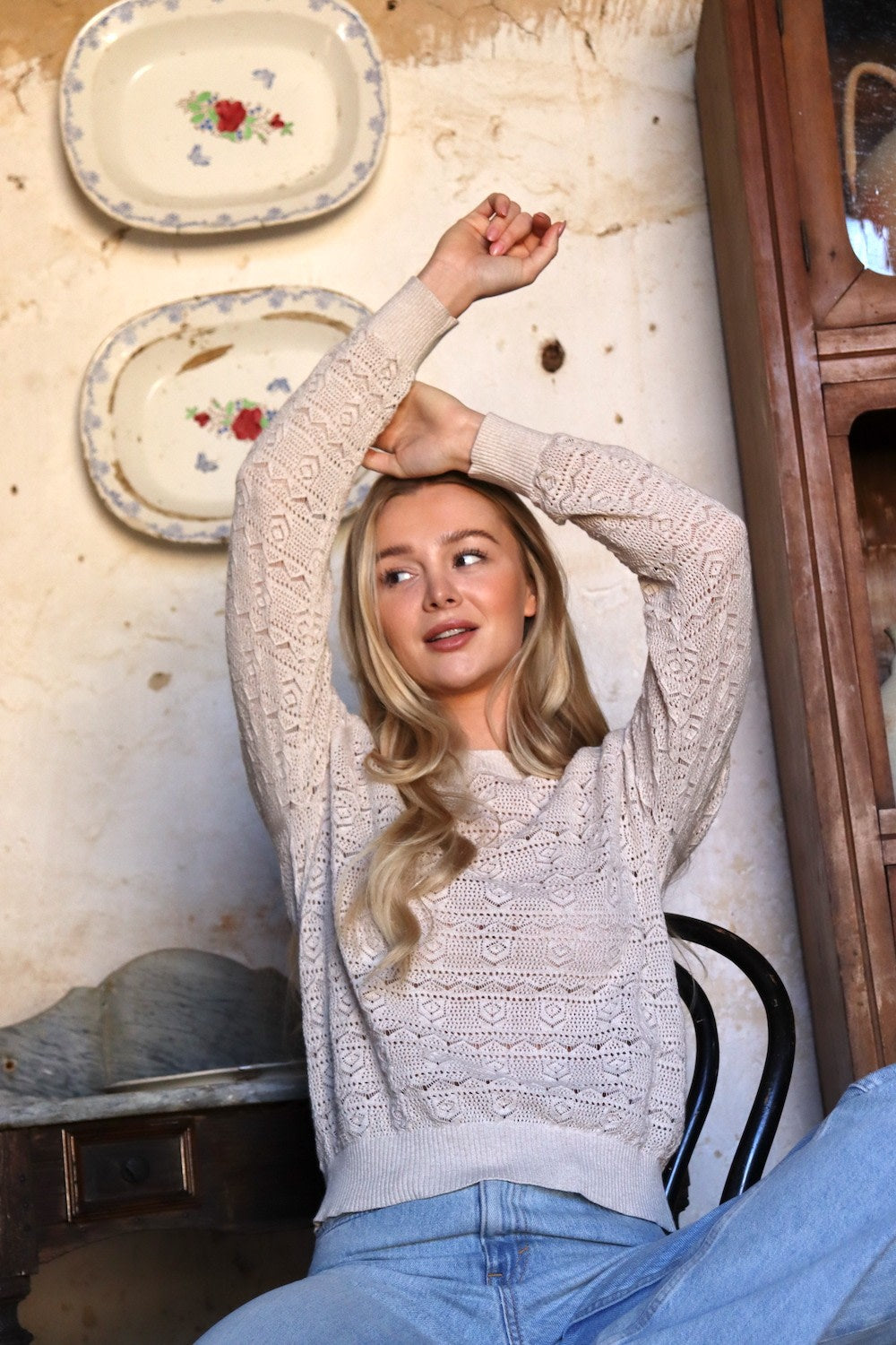 Frankie Blouse - Tallow