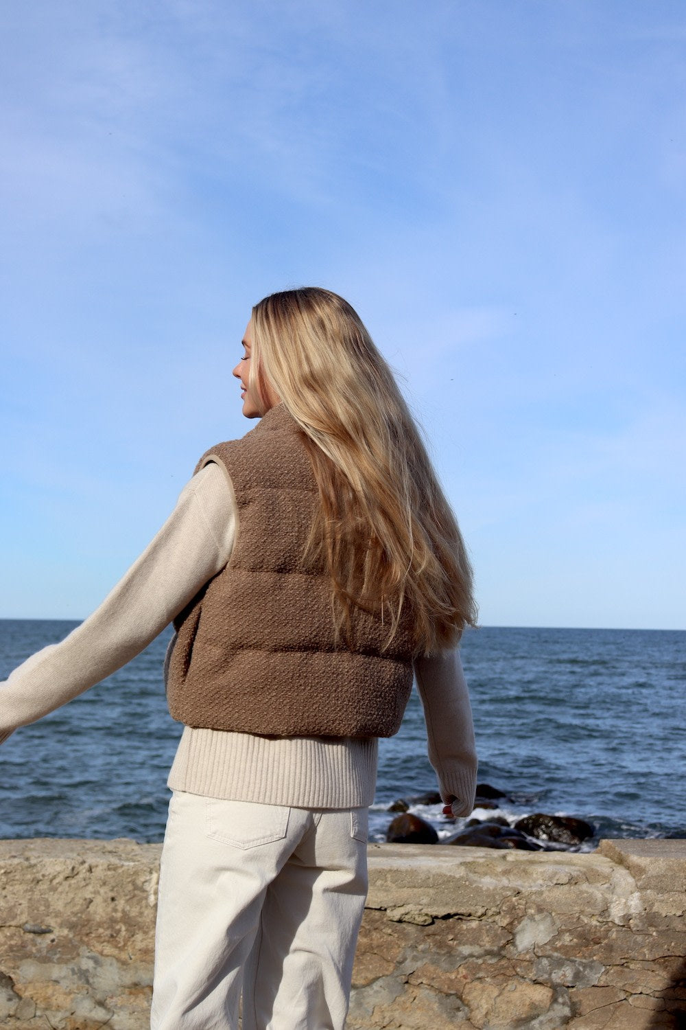 Elinor Vest - Nougat