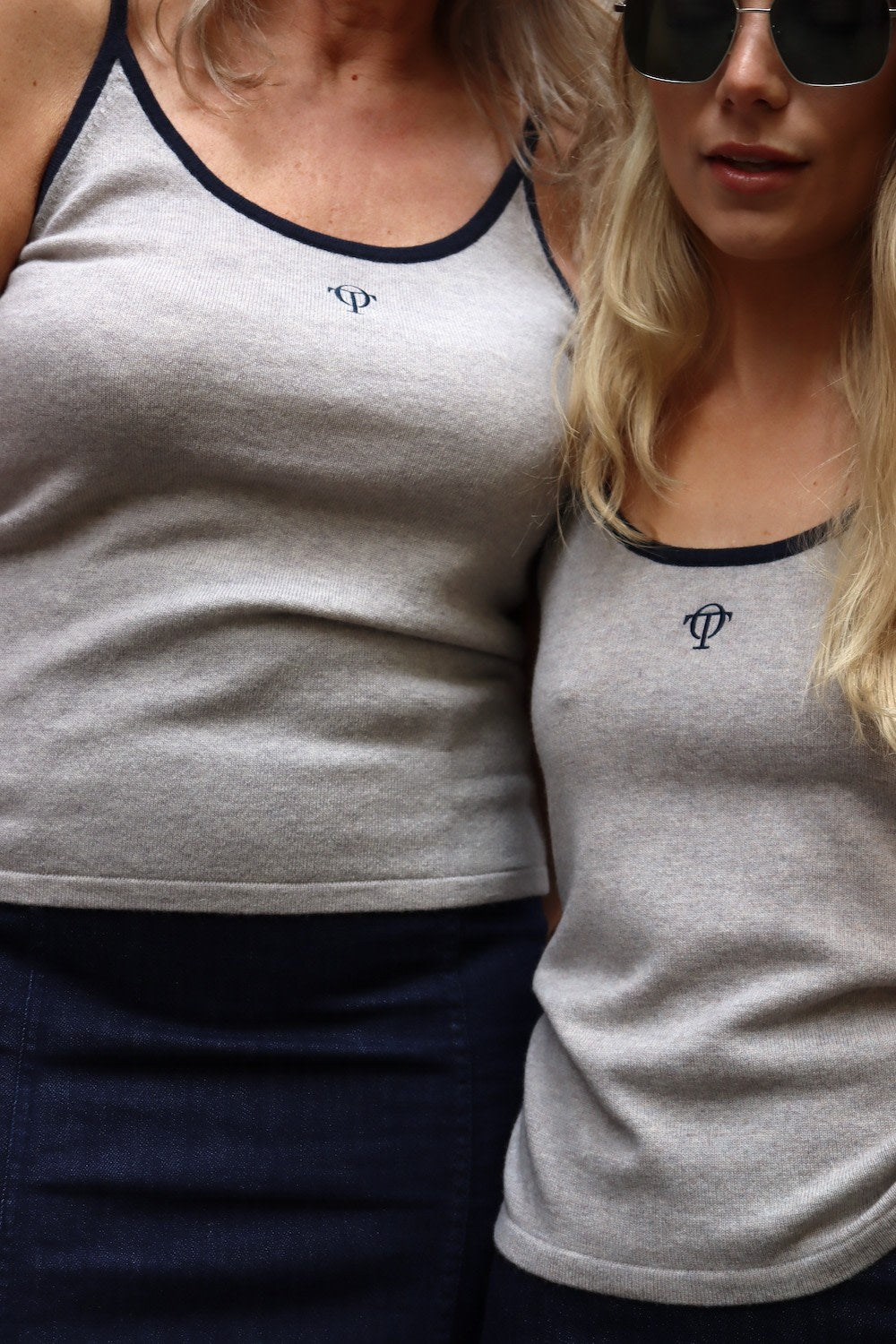 Gitta Top - Light Grey