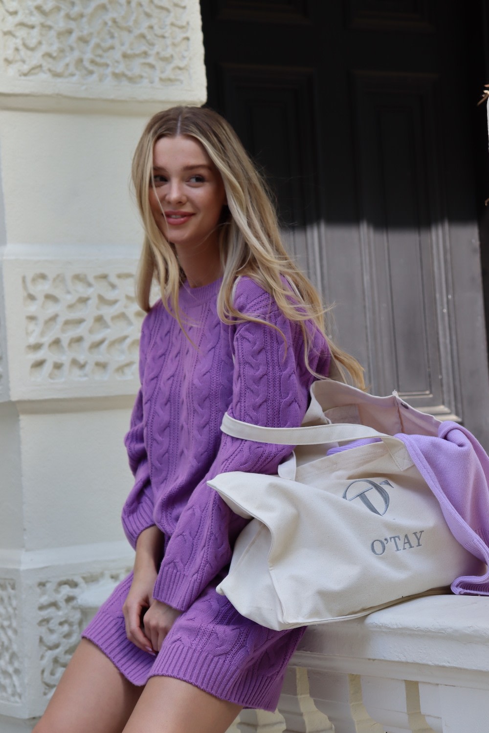 Dally Dress - Dark Violet