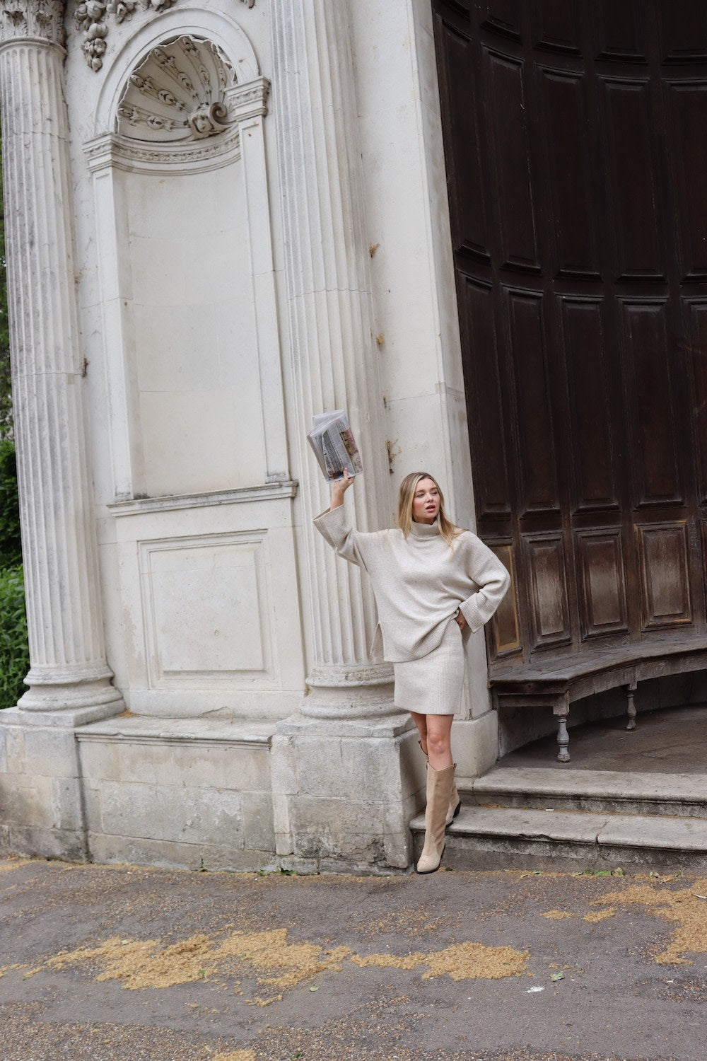 Dia Skirt - Natural Undyed