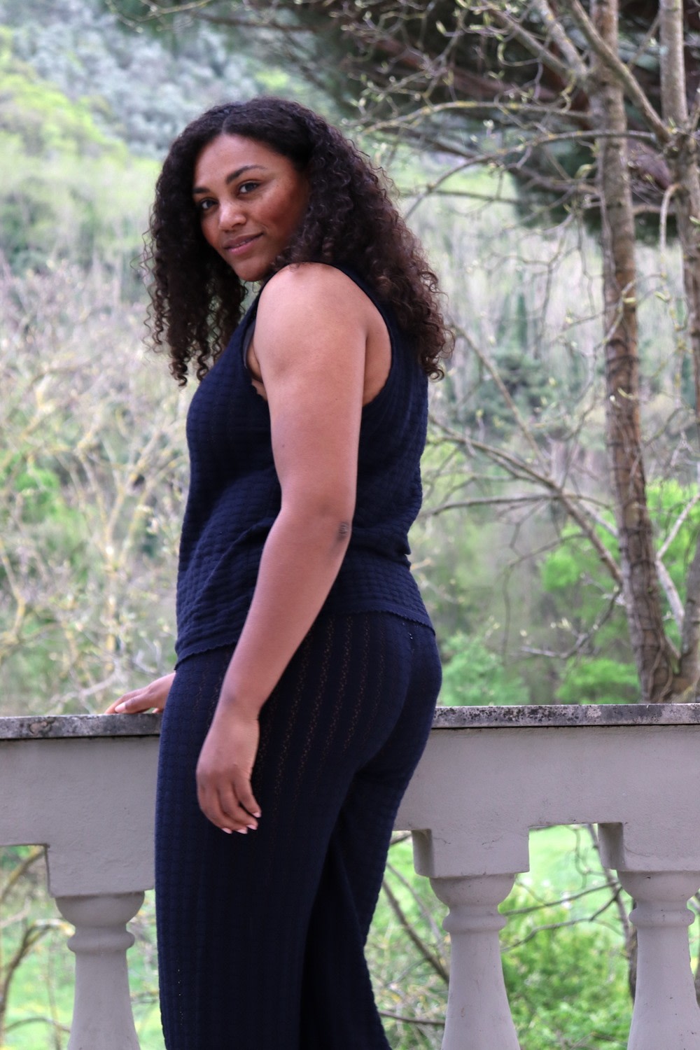 Gaia Pants - Navy