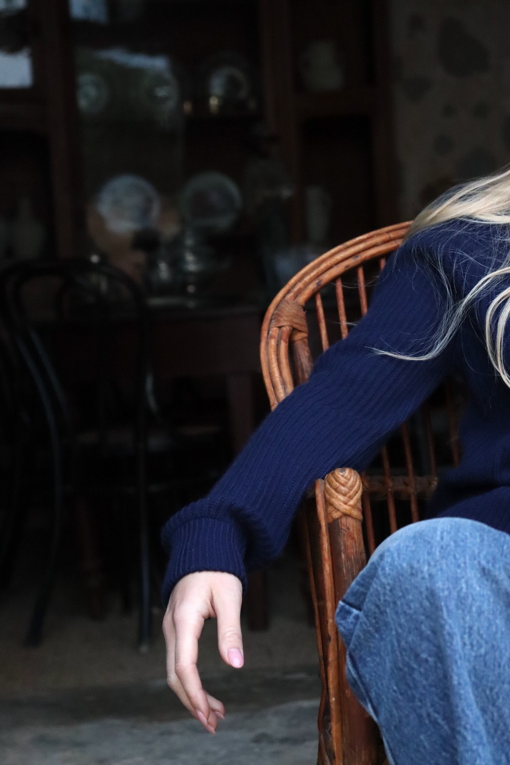 Vilna Cardigan - Navy