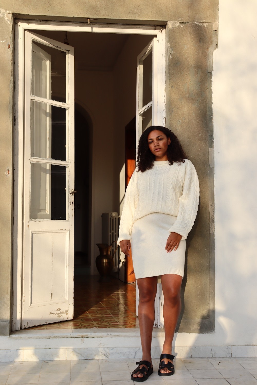 Greta Skirt - Off White