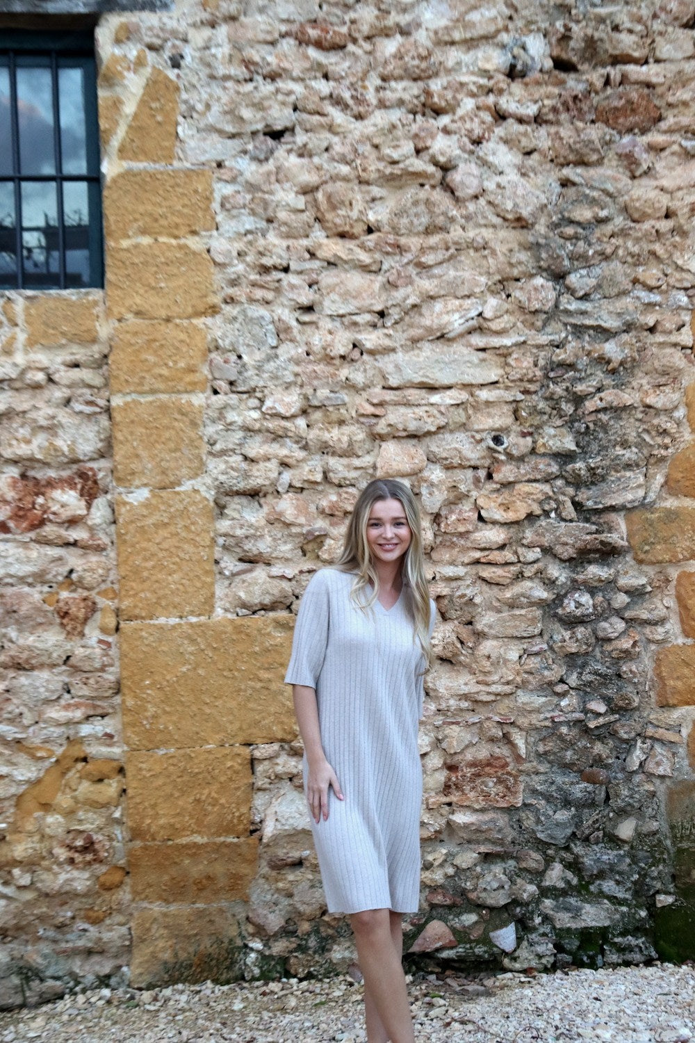 Frances Dress - Sand