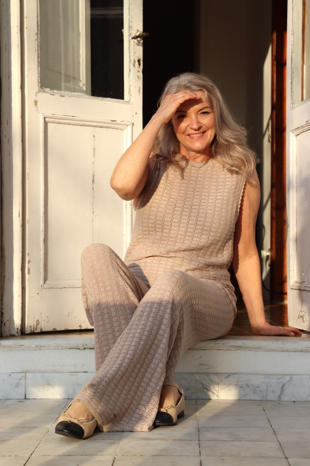 Gabrielle Top - Biscuit