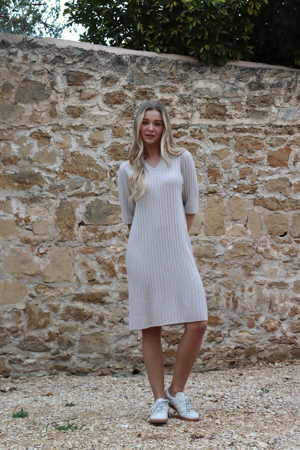 Frances Dress - Sand