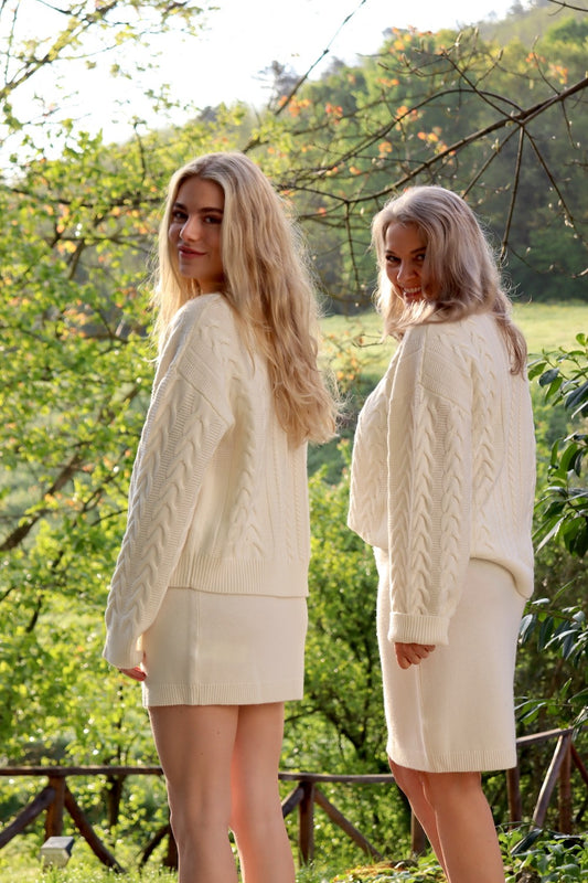 Greta Skirt - Off White