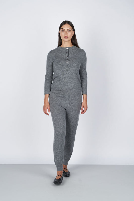 Indie Blouse - Stone Grey