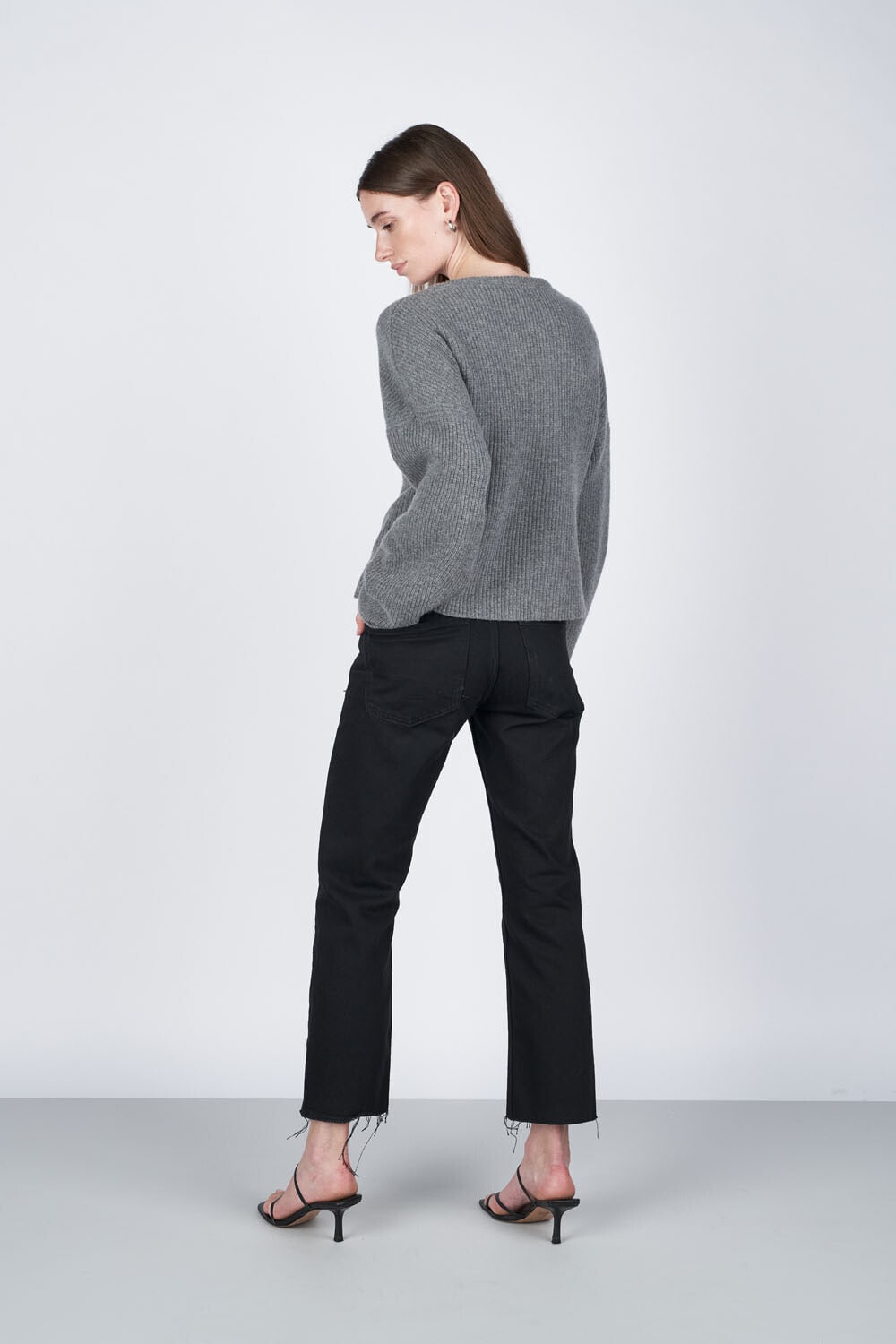 Indiga Blouse - Stone Grey