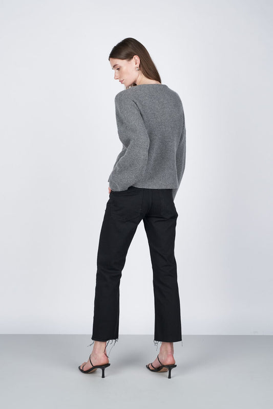 Indiga Blouse - Stone Grey
