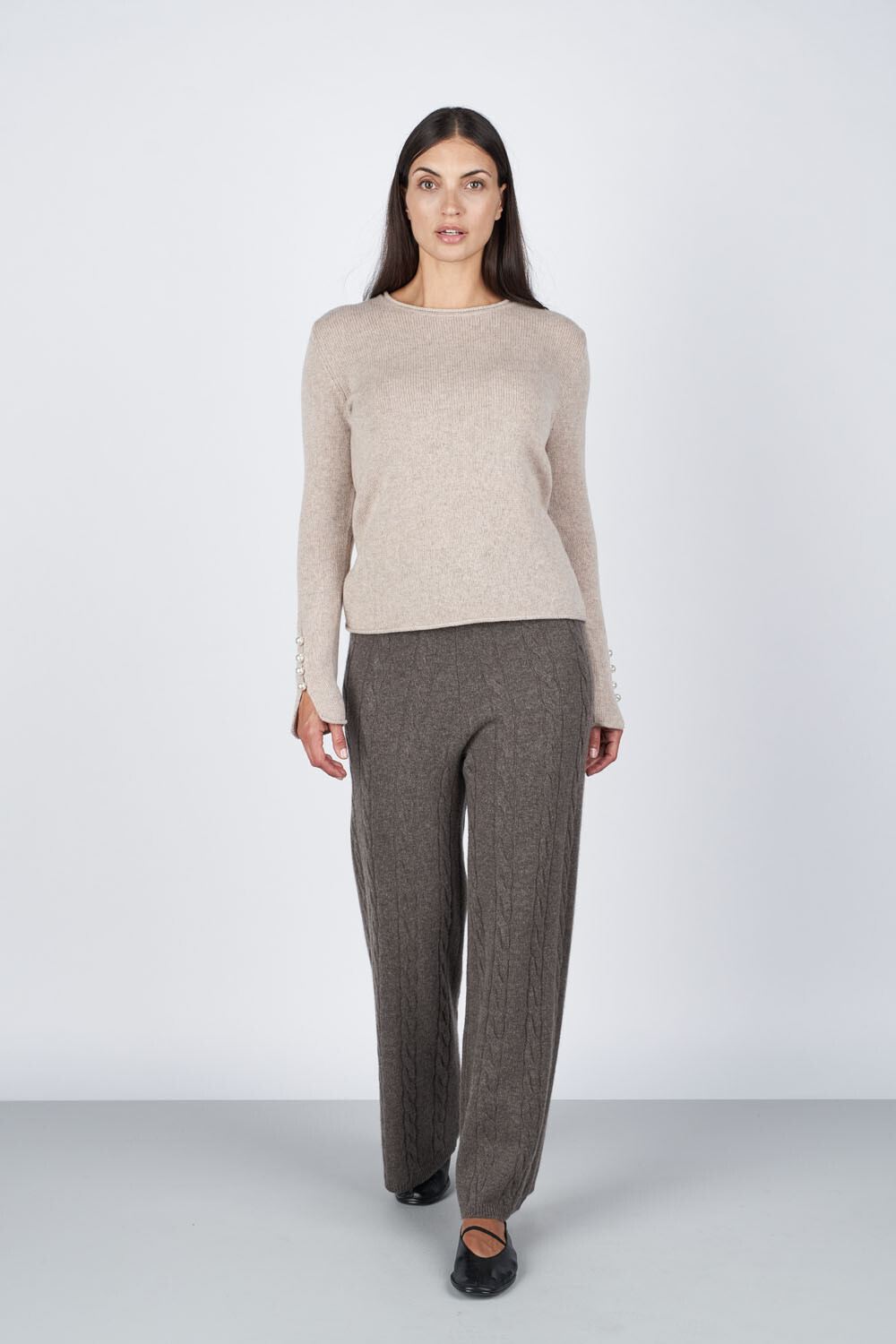 Inga Pants - Dark Brown