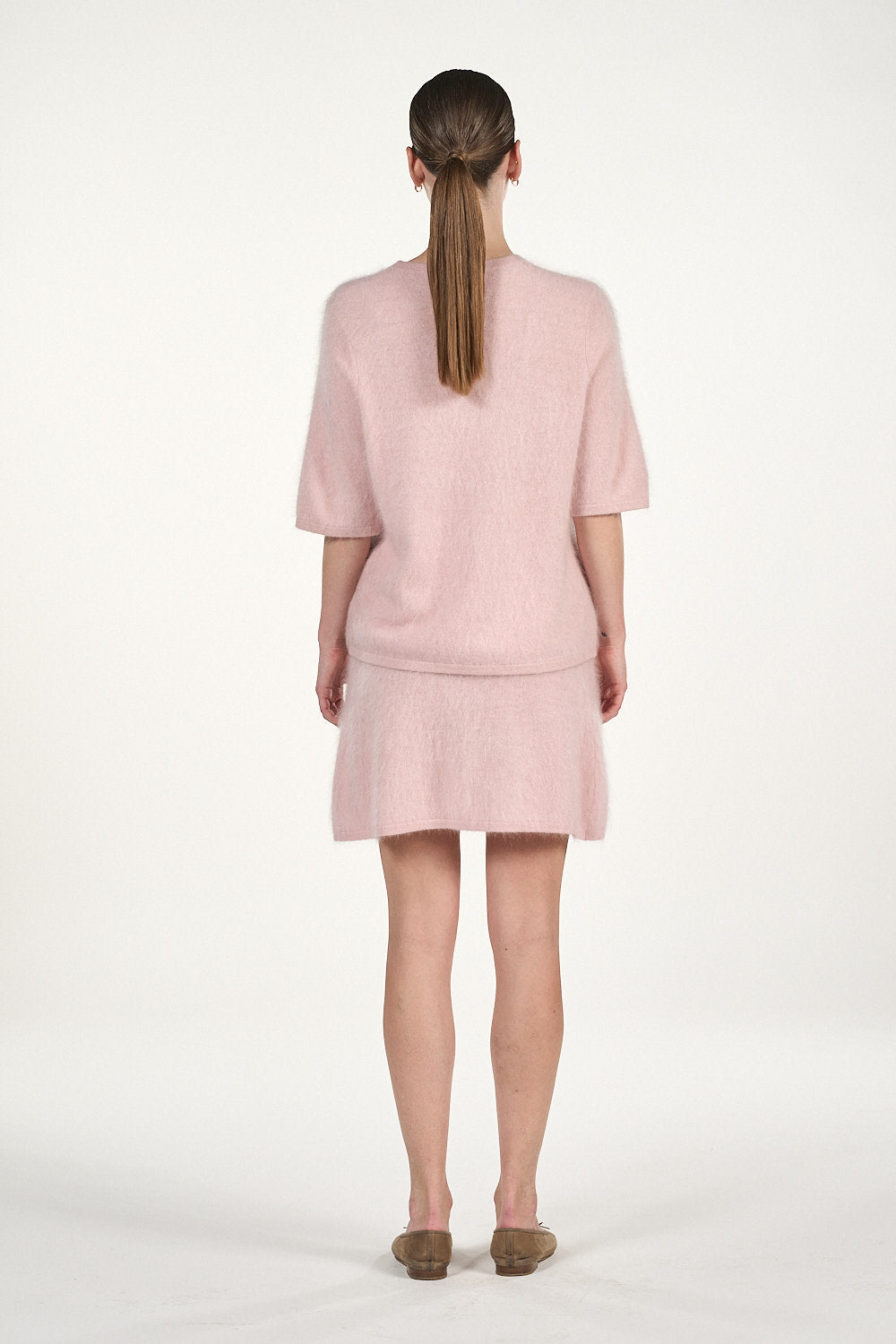 Izzie T-Shirt - Soft Rose