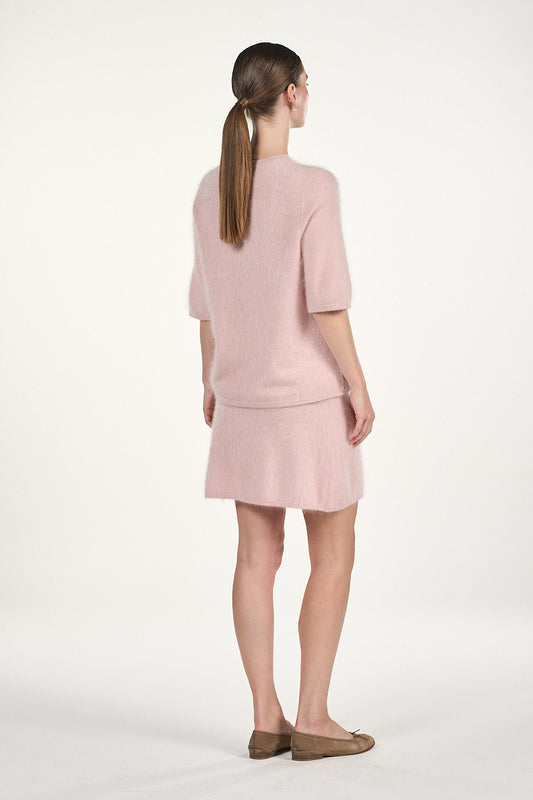 Izzie T-Shirt - Soft Rose
