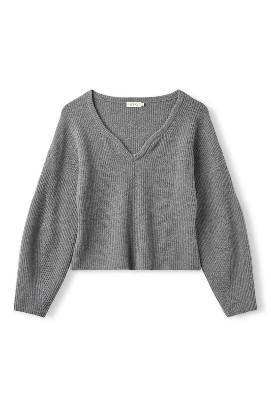 Indiga Blouse - Stone Grey
