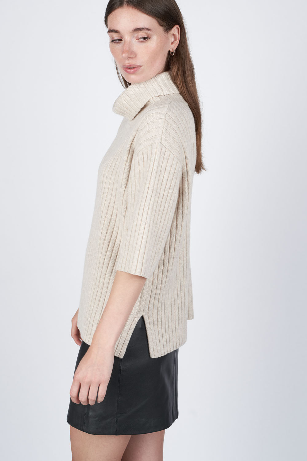 O'TAY Irina T-Shirt Bluser Warm Beige