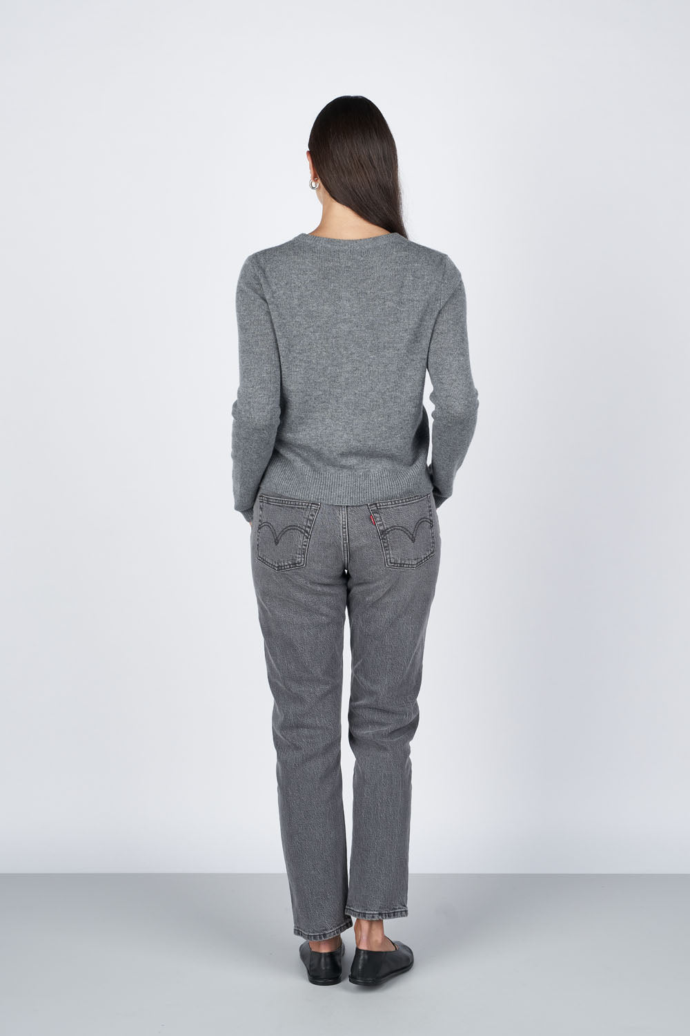 O'TAY Iris Cardigan Bluser Stone Grey