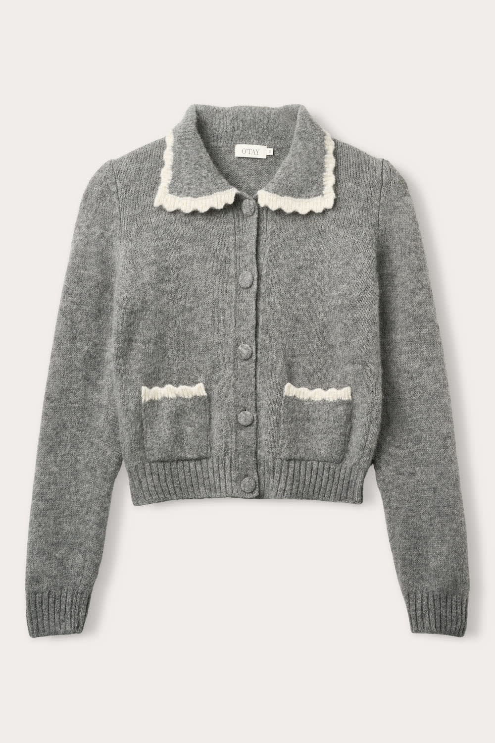 Isabella Cardigan - Grey Melange