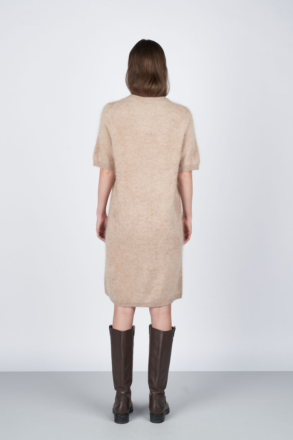 O'TAY Isolde Dress Kjoler Camel Melange