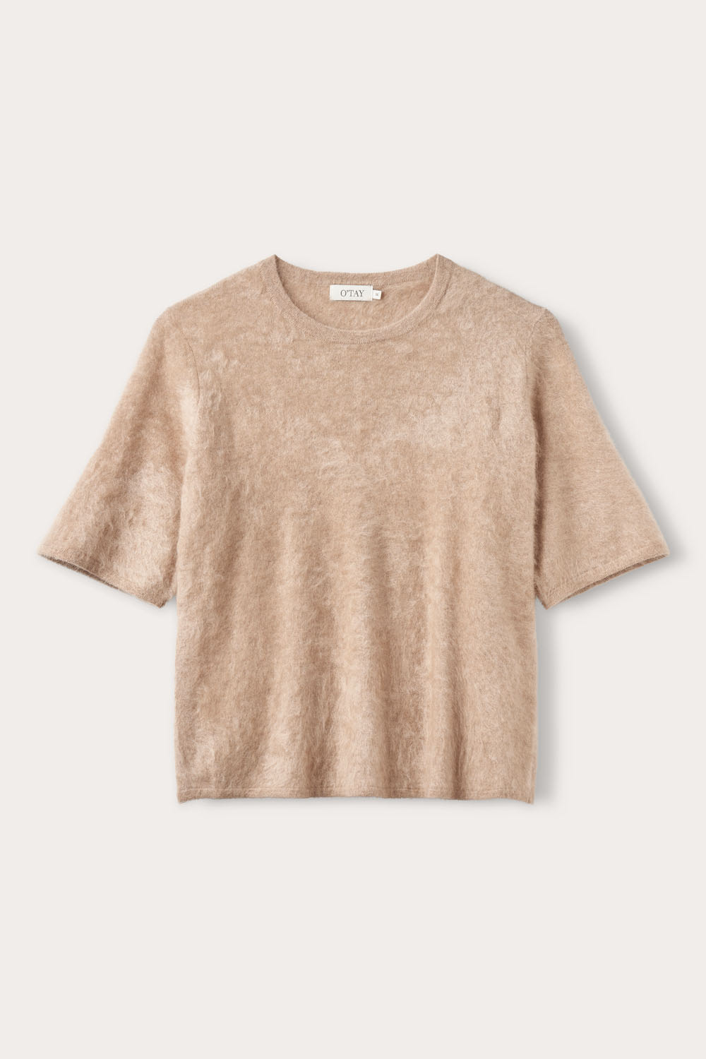 Izzie T-Shirt - Camel Melange