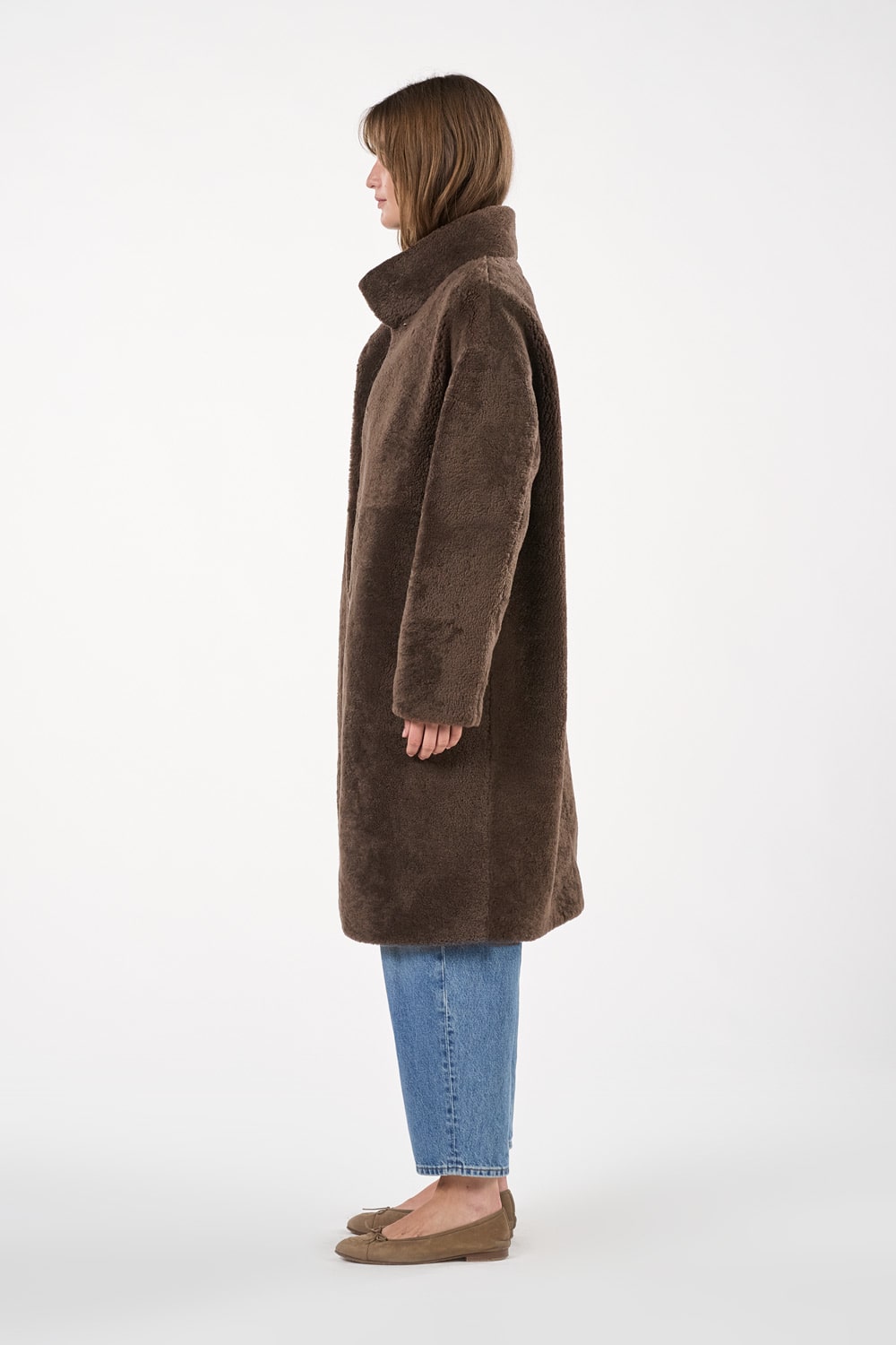 Jaclyn Coat - Teddy Brown