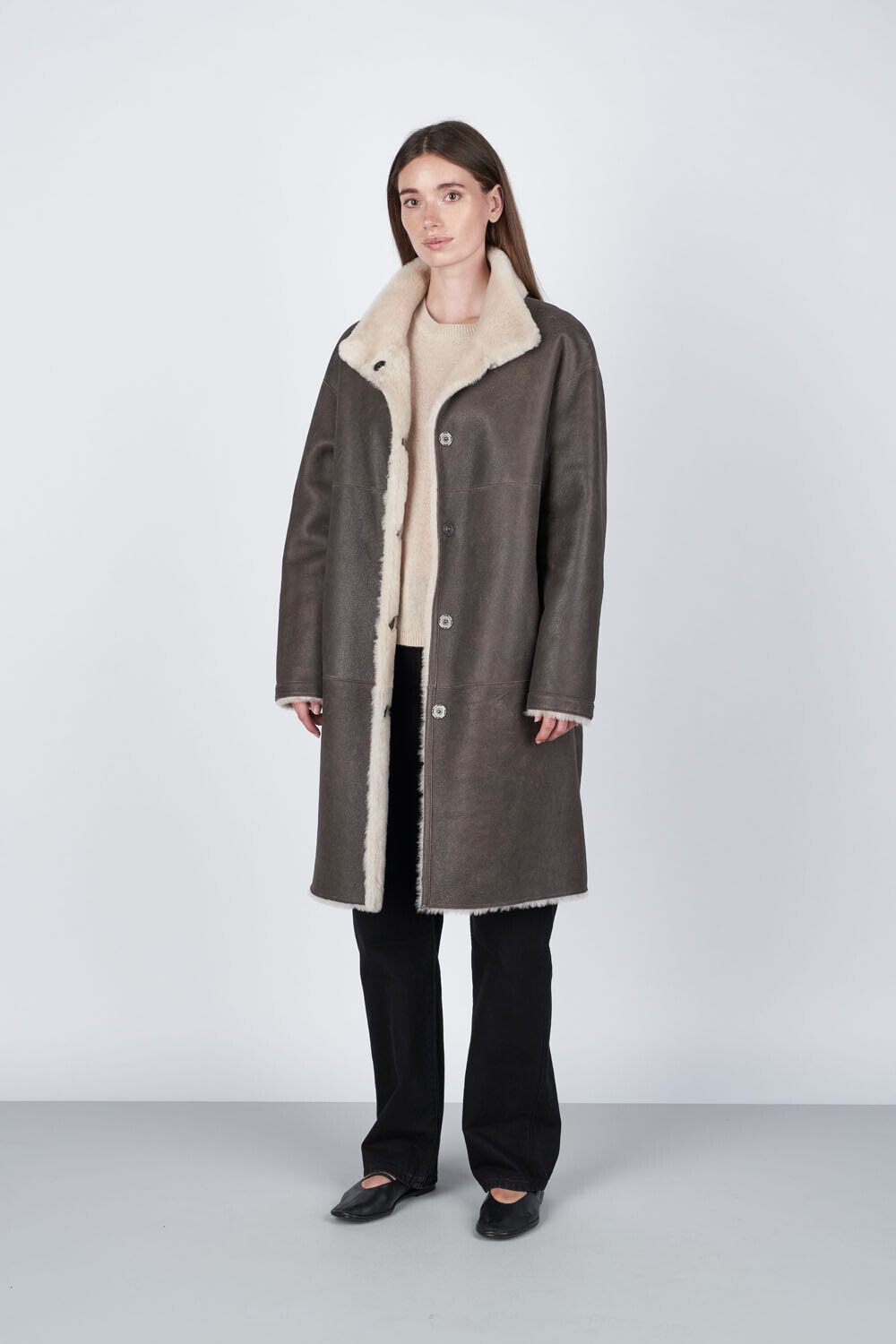 Josephine Coat - Brown