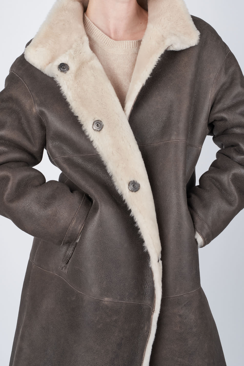 Josephine Coat - Brown