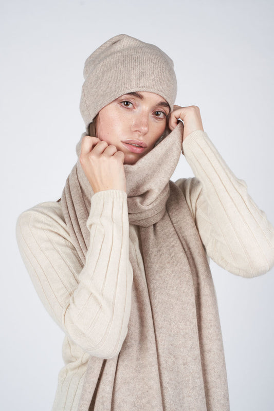 O'TAY Jamilla Beanie Beanie Beige Melange