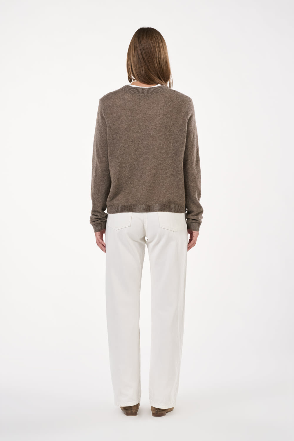 Lace Blouse - Brownstone