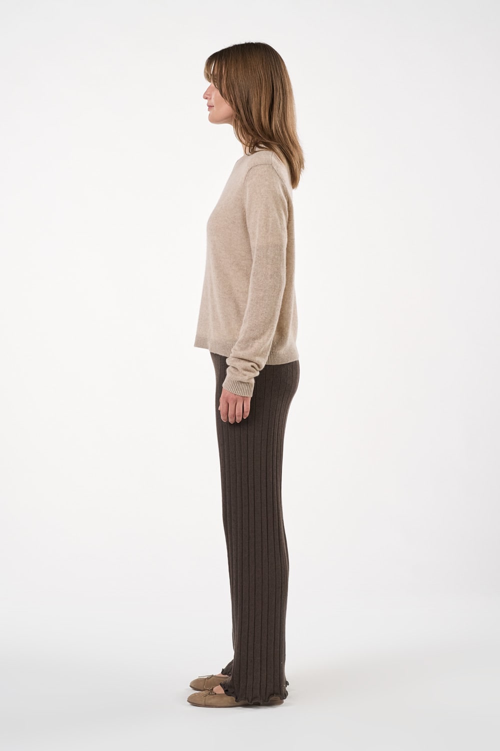 Lace Blouse - Sand