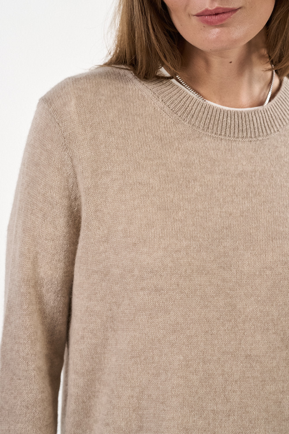 Lace Blouse - Sand