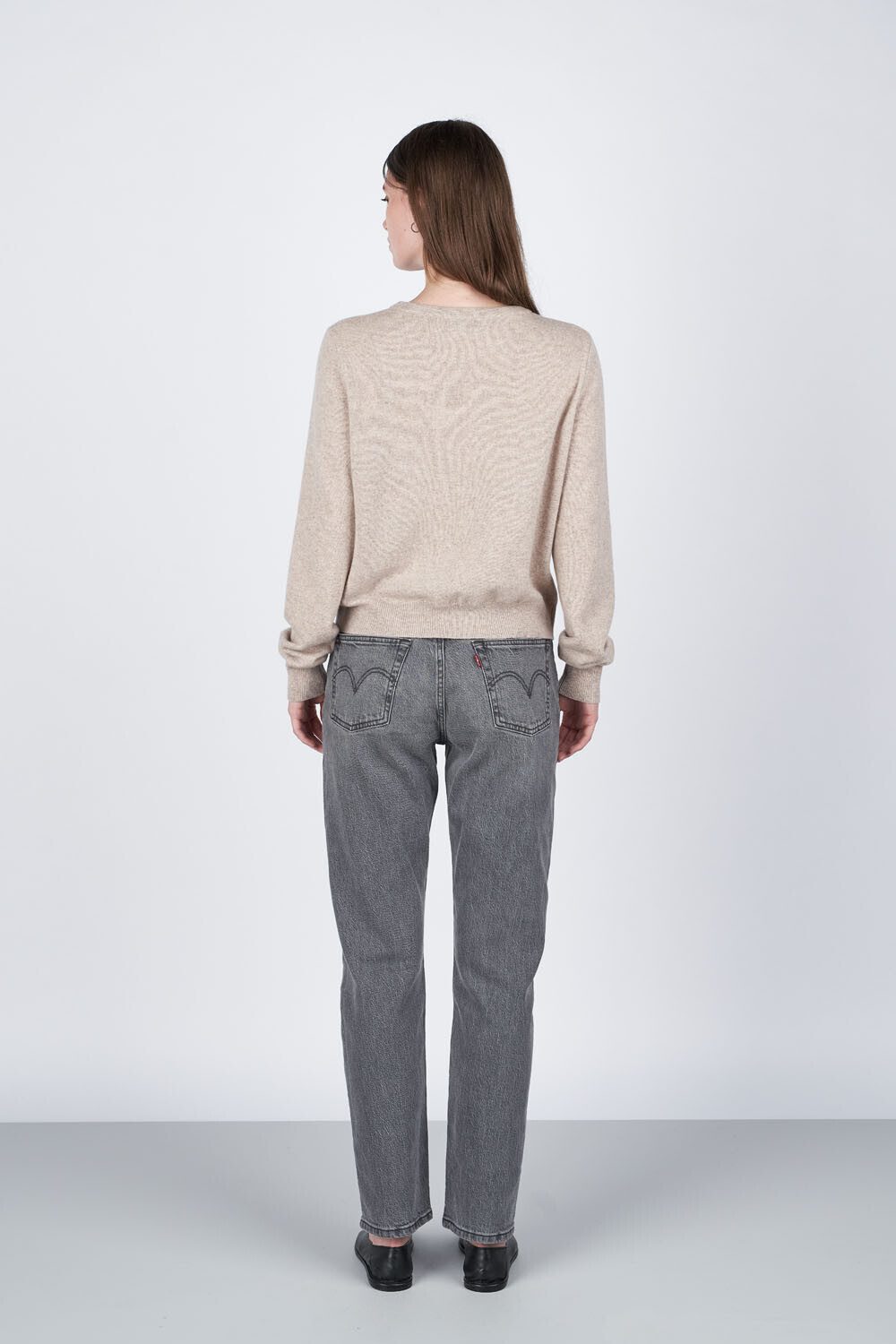 Lailabeth Cardigan - Beige Melange