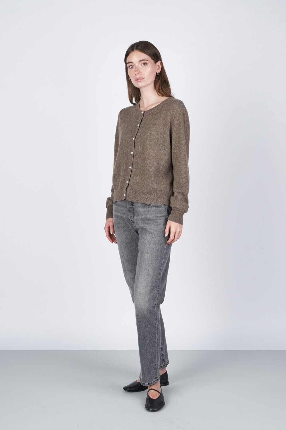 Lailabeth Cardigan - Brownstone