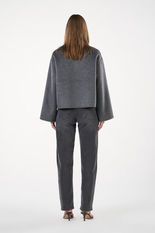 Lily Coat - Dark Grey