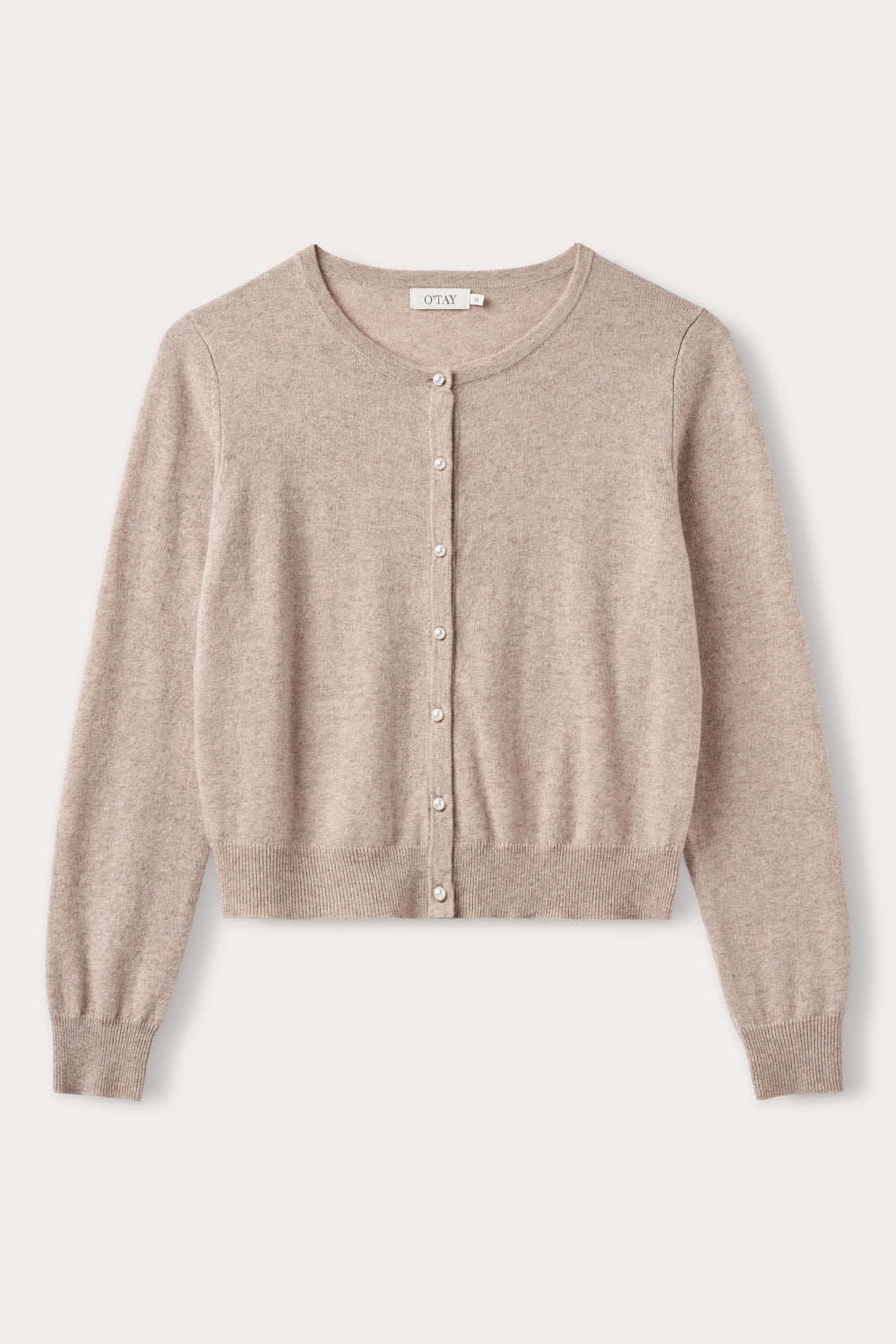 Lailabeth Cardigan - Beige Melange