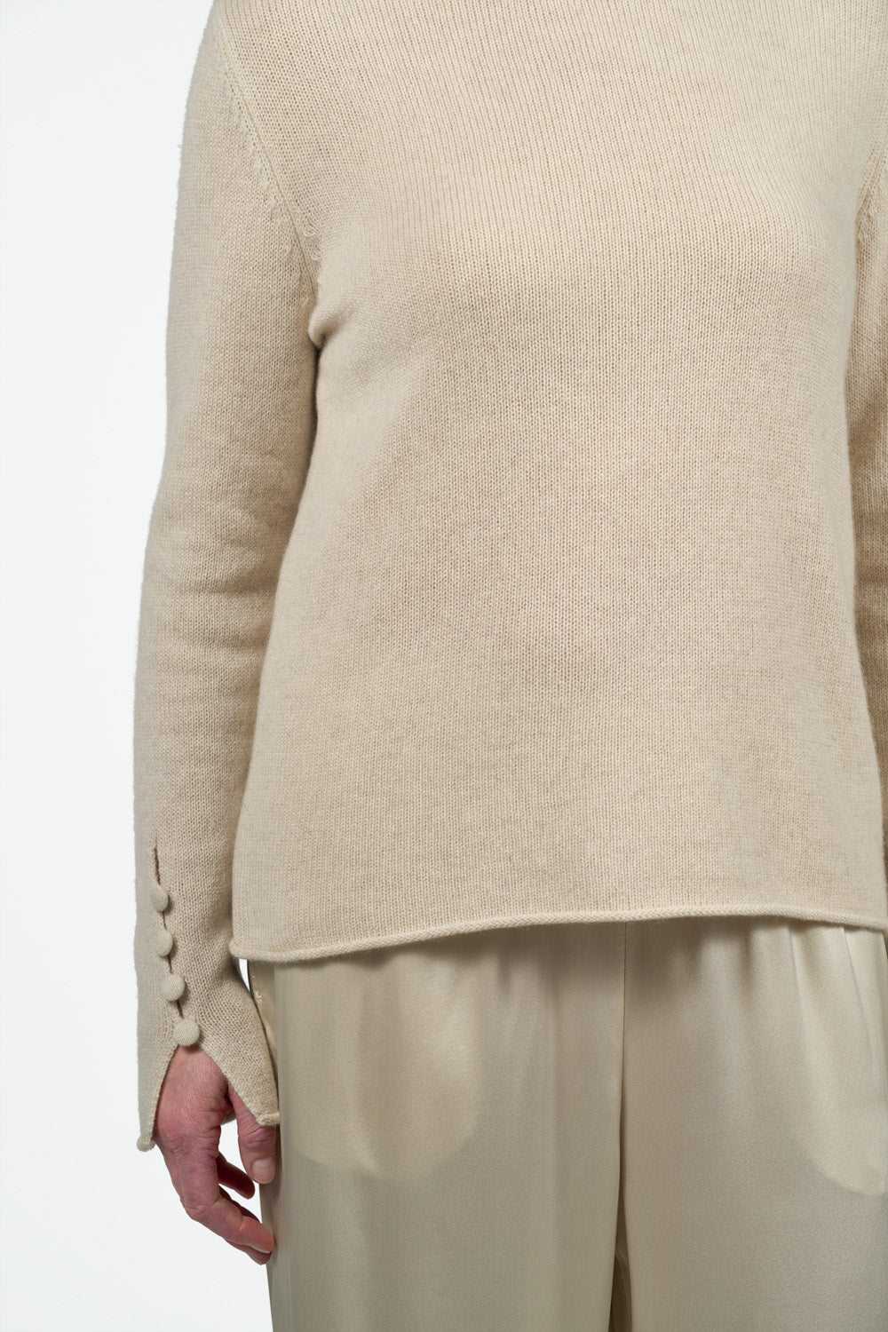 Leonora Blouse - Warm Beige