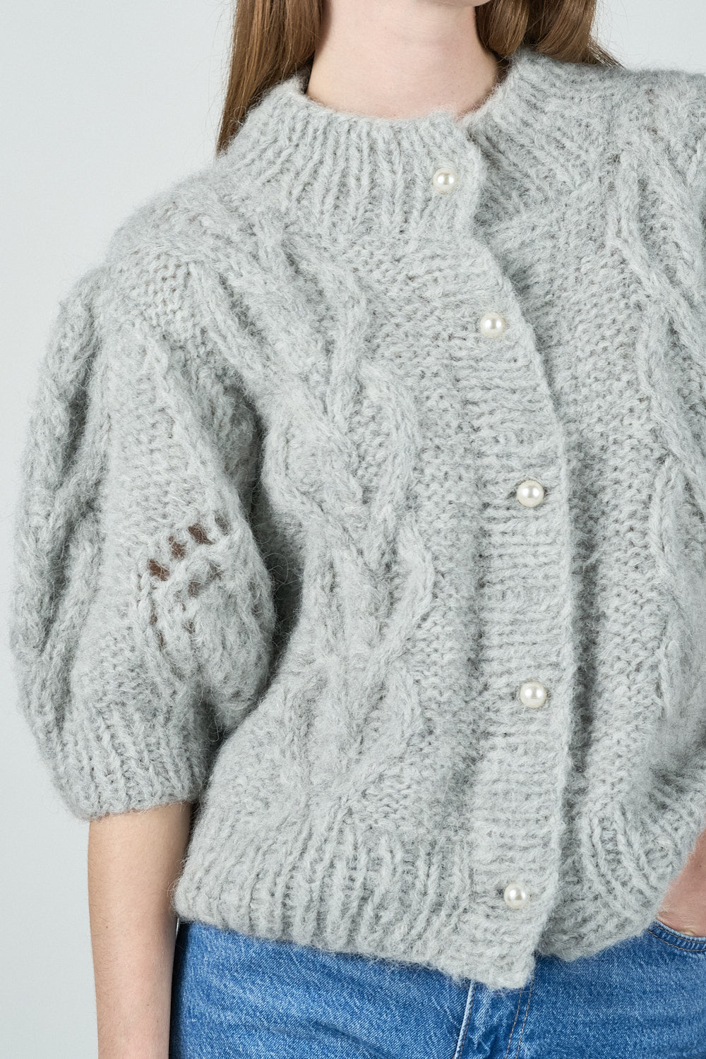 Lilo Cardigan - Light Grey