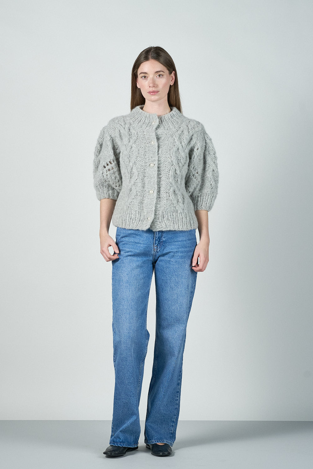 Lilo Cardigan - Light Grey