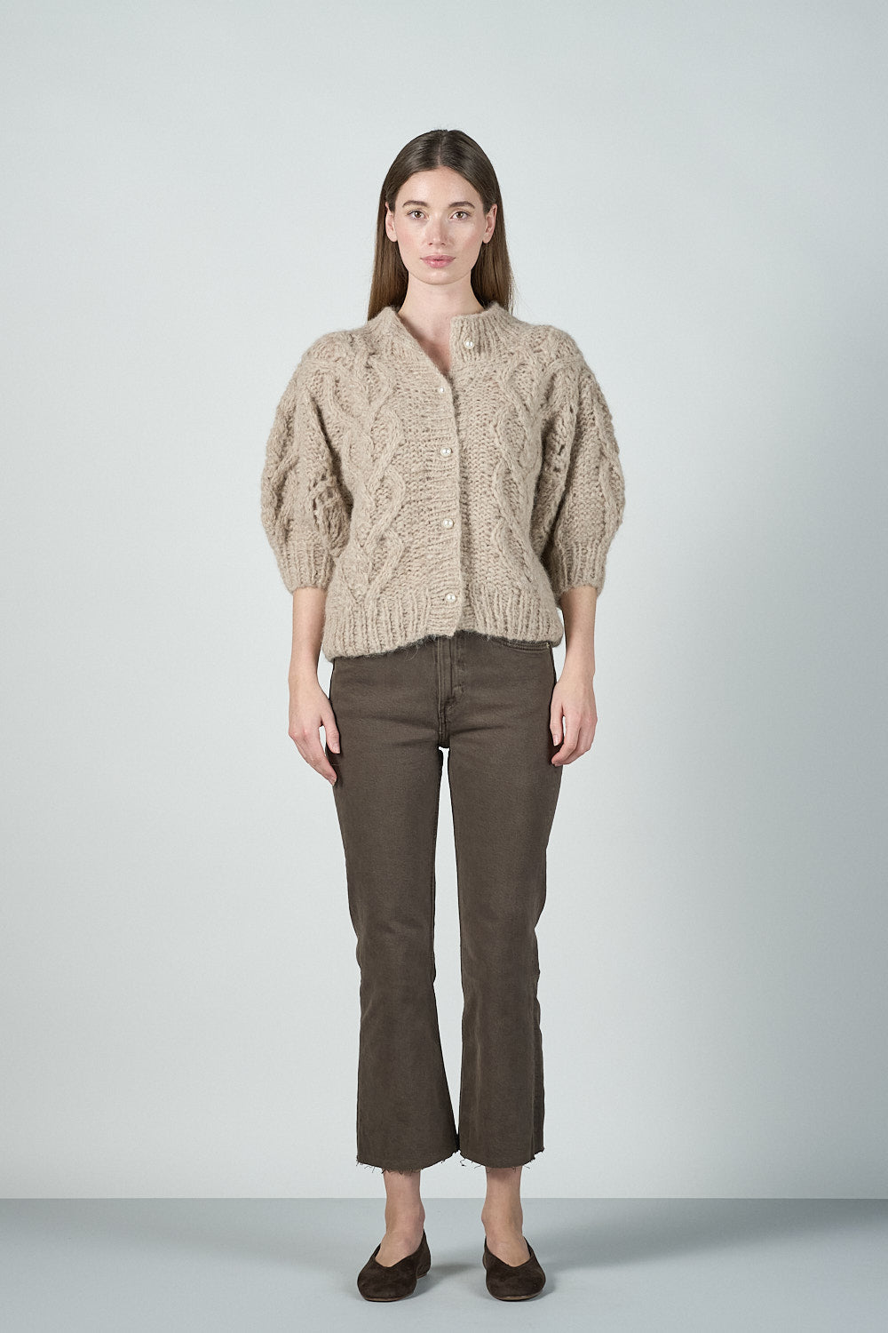 Lilo Cardigan - Taupe