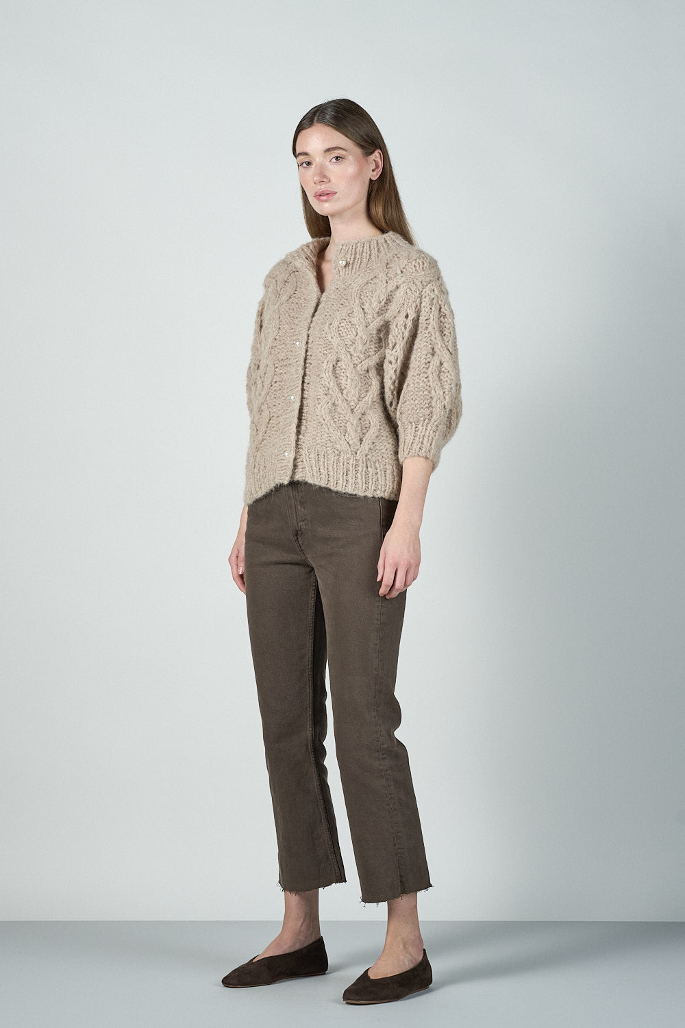 Lilo Cardigan - Taupe