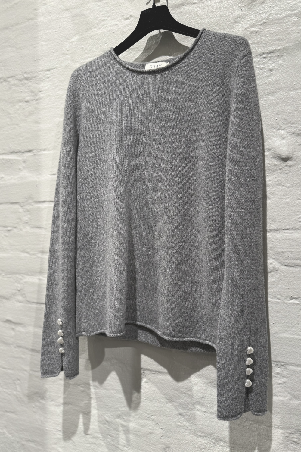 LIMITED EDITION: Abbelone Sweater - Stone Grey