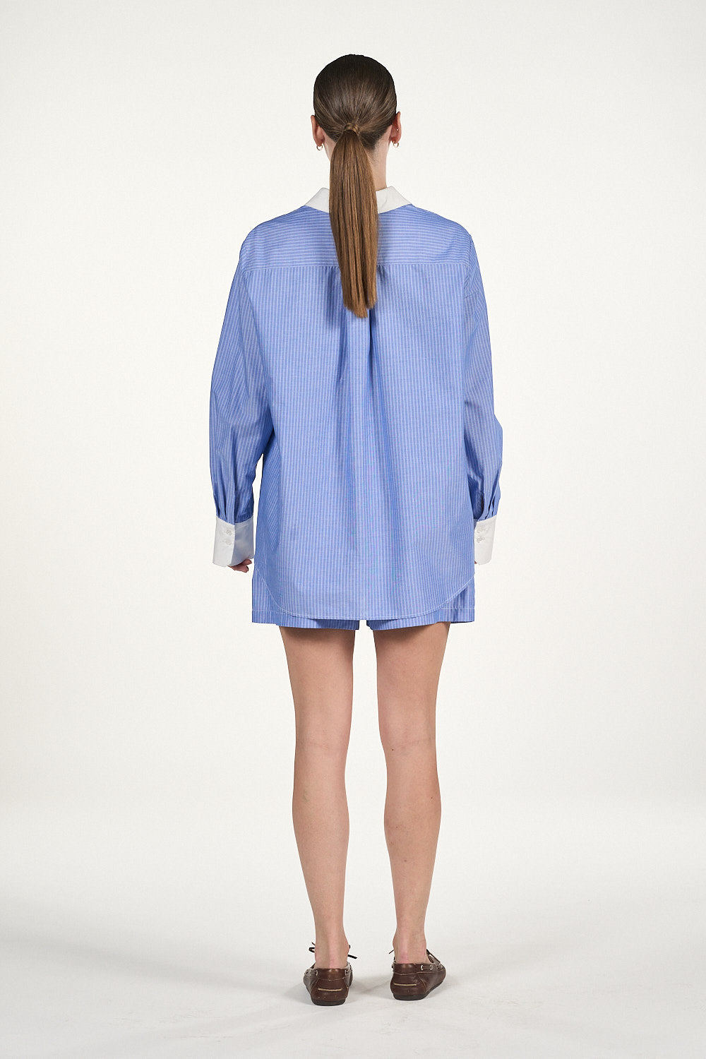 Malou Shirt - Blue Stripe